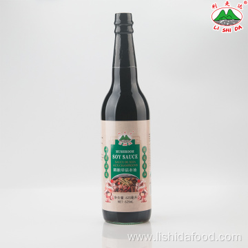 625ml Glass Bottle Mushroom Dark Soy Sauce